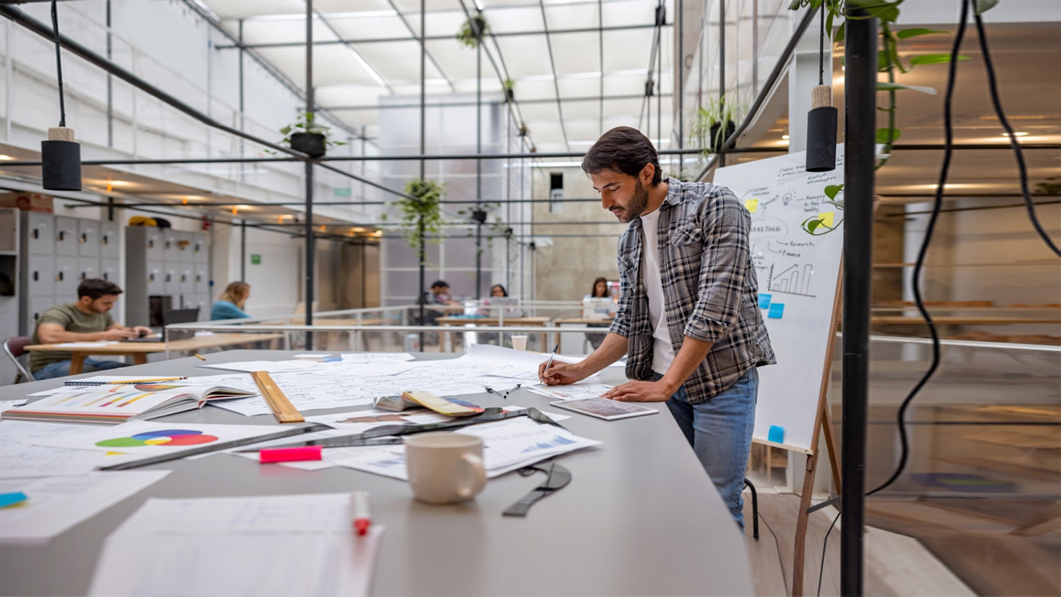 Flexible real estate for hybrid working